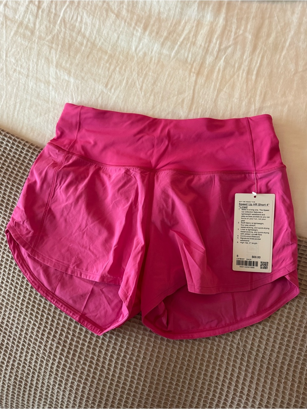 lululemon athletica Women's Athletic Shorts - Bright Pink